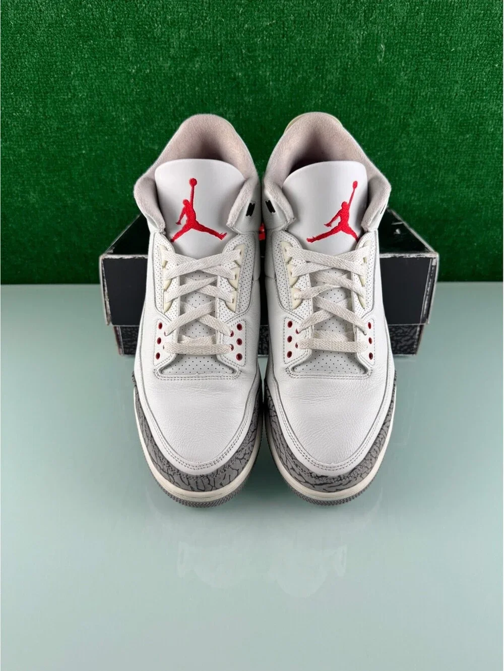 Size 15 - Jordan 3 Retro Mid White Cement Reimagined